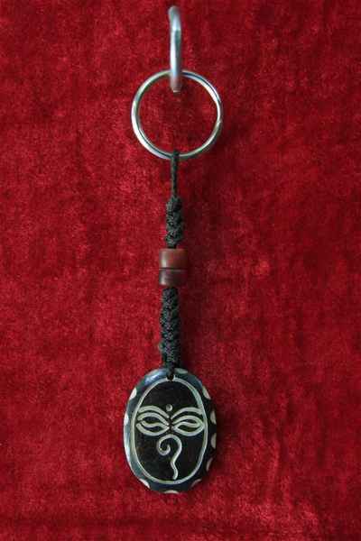 Yak Bone Keyring, Handmade In Nepal