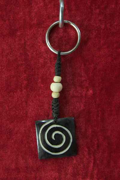 Yak Bone Keyring, Handmade In Nepal