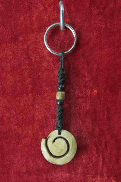 Yak Bone Keyring, Handmade In Nepal