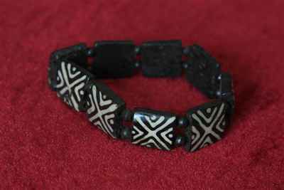 Tribal Bone Yak Bone Yak Bone Bracelet, Handmade In Nepal, Handmade In Nepal