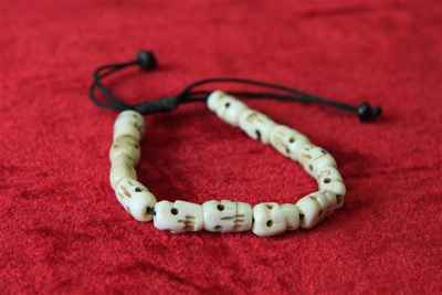 Bone Yak Bone Bracelet, Handmade In Nepal