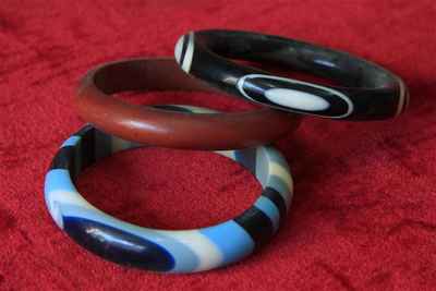 Multicolour Yak Bone Yak Bone Bracelet, Handmade In Nepal