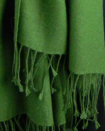 Silk Mix Pashmina, 70 Percent Pashmina, 30 Percent Silk, Old Style, Burnt Olive 2 2