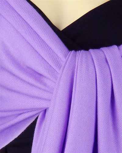 Silk Mix Pashmina, 70 Percent Pashmina, 30 Percent Silk, Old Style, Grey