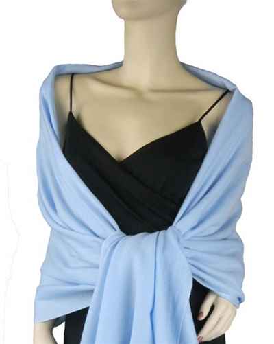 Silk Mix Pashmina, 70 Percent Pashmina, 30 Percent Silk, Old Style, Lavender