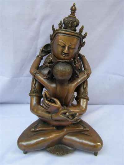 Vajradhara Statue, [chocolate Oxidize], [sold]