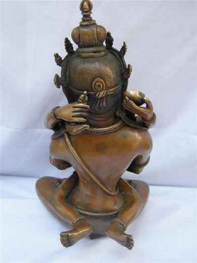 Vajradhara Statue, [chocolate Oxidize], [sold]