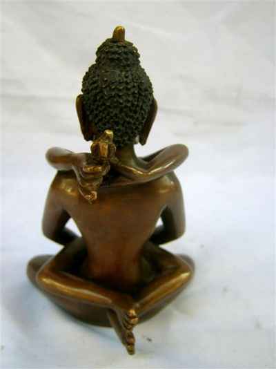 Samantabhadra Statue, [chocolate Oxidize], [old Post], [remakable]