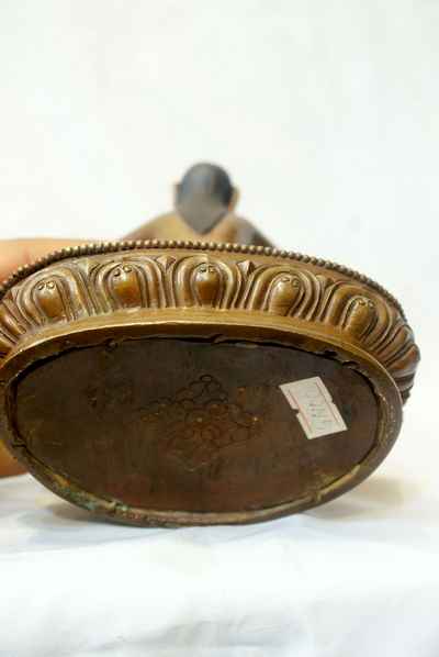 Samantabhadra Statue, [chocolate Oxidize], [sold]