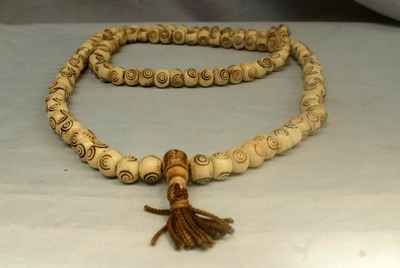 Yak Bone Prayer Beads