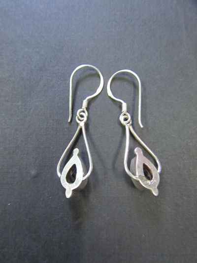Faceted Ametyst Earing, [sold]