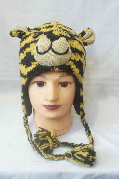 Tiger Woolen Cap
