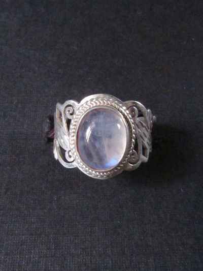 Rainbow Moonstone Ring, [sold]