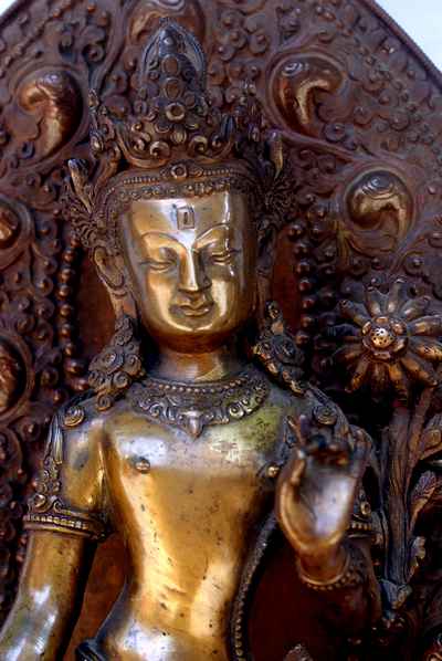 Padmapani Lokeshvara Statue, [bronze Finishing], [sold]
