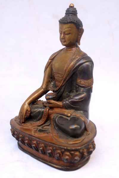 Shakyamuni Buddha Statue, [double Color Oxidize]