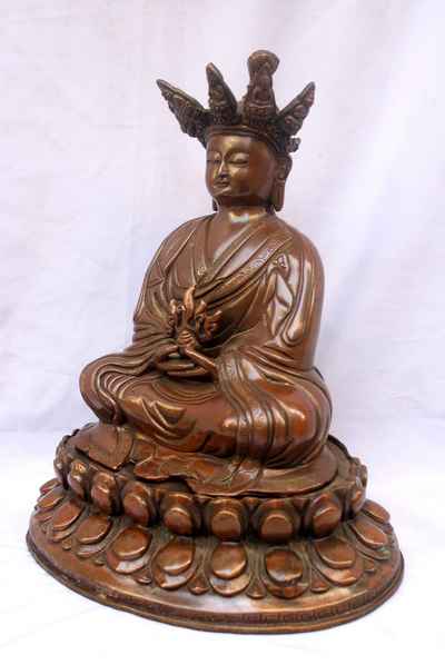 Gampopa Statue, [chocolate Oxidize], [sold]