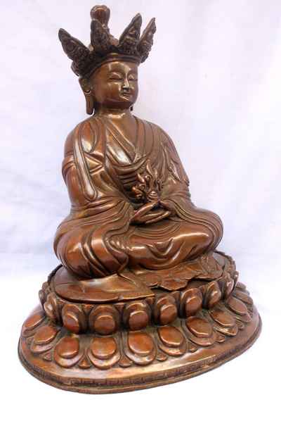 Gampopa Statue, [chocolate Oxidize], [sold]