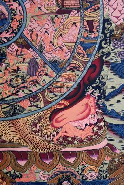 Wheel Of Life Thangka