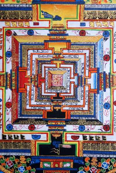 Kalachakra Mandala Thangka