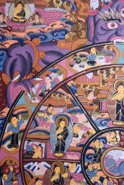 Wheel Of Life Thangka