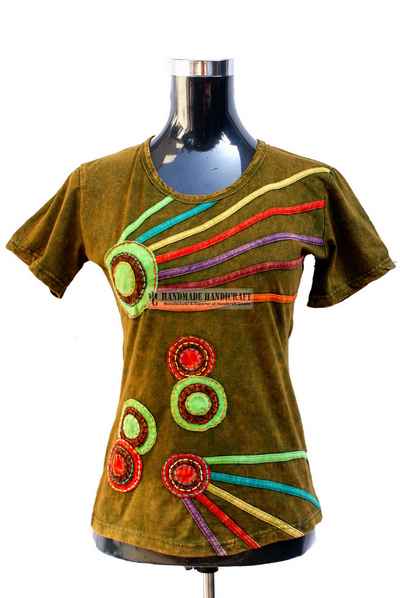 Rib Cotton T-shirt