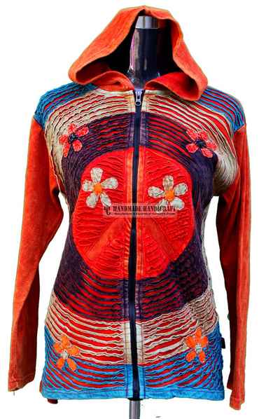 Rib Cotton Long Jacket