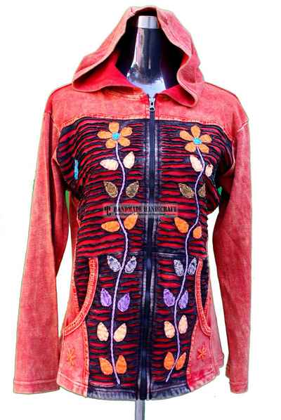 Rib Cotton Long Jacket