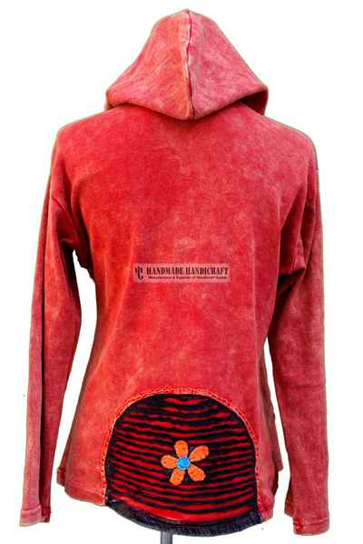 Rib Cotton Long Jacket