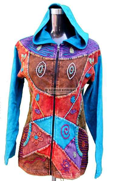 Rib Cotton Long Jacket