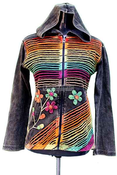 Rib Cotton Jacket