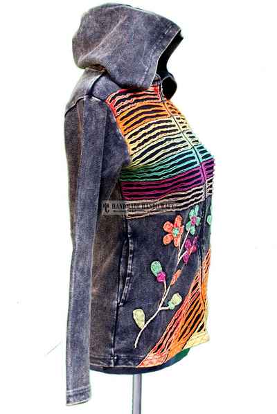 Rib Cotton Jacket