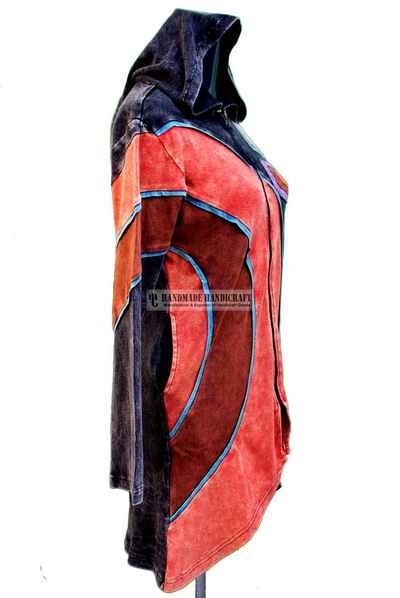 Rib Cotton Long Jacket
