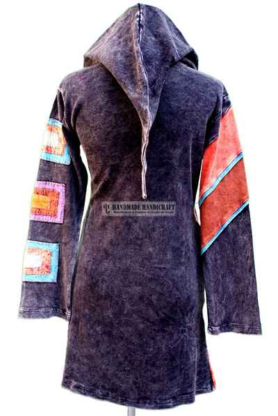 Rib Cotton Long Jacket