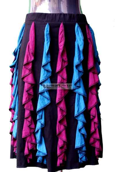 Rib Cotton Skirt