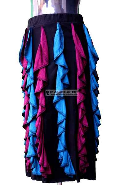 Rib Cotton Skirt