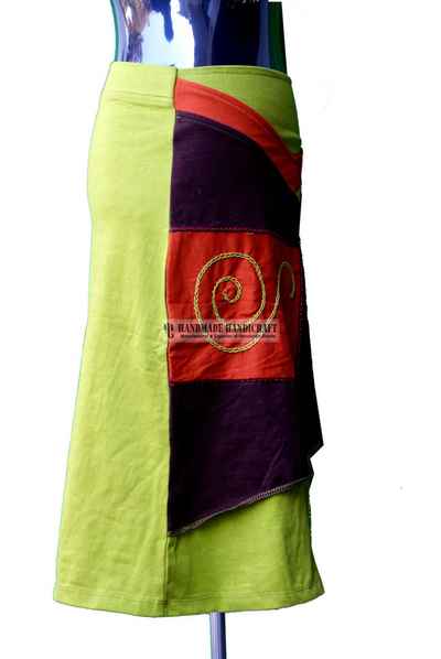 Rib Cotton Skirt
