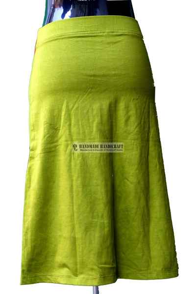 Rib Cotton Skirt