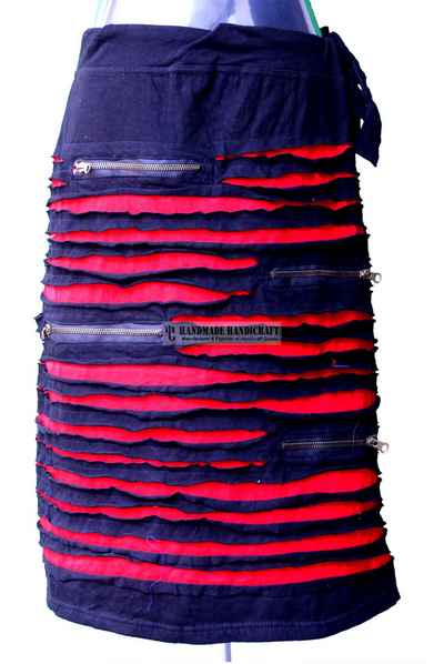 Rib Cotton Skirt