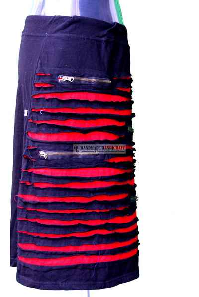 Rib Cotton Skirt