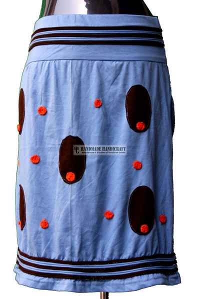 Rib Cotton Skirt