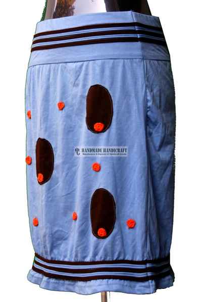 Rib Cotton Skirt