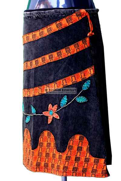 Rib Cotton Skirt