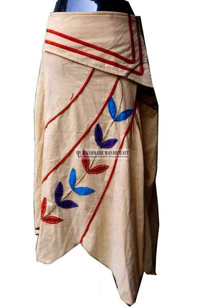 Rib Cotton Skirt