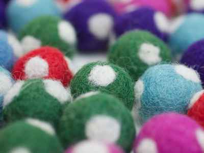 Felt Beads