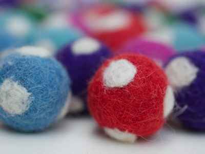 Felt Beads