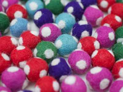 Felt Beads