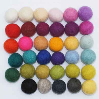 Felt Beads