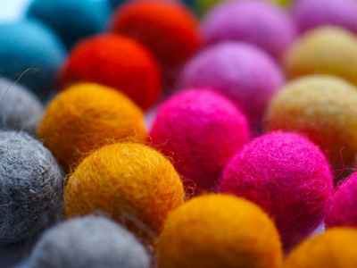 Felt Beads