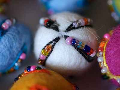 Felt Beads
