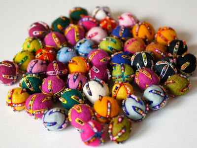 Felt Beads